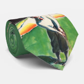 golfprint  stropdas (Opgerold)