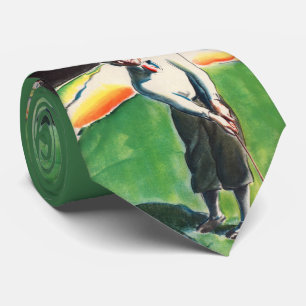 golfprint stropdas