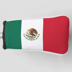 Golfputter Hoesje met Mexicaanse vlag Golfheadcover