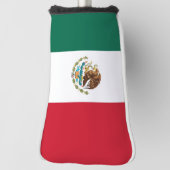 Golfputter Hoesje met Mexicaanse vlag Golfheadcover (Draai 90)
