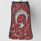 Golfputter Hoesje met Turks Kleuren Design Golfheadcover (Draai 90)