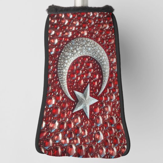 Golfputter Hoesje met Turks Kleuren Design Golfheadcover (Draai 90)