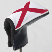 Golfputter Hoesje met vlag van Alabama, Verenigde  Golfheadcover (3/4 voorkant)