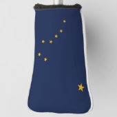 Golfputter Hoesje met vlag van Alaska, Verenigde S Golfheadcover (Draai 90)