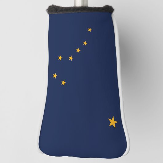 Golfputter Hoesje met vlag van Alaska, Verenigde S Golfheadcover (Draai 90)