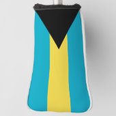 Golfputter Hoesje met vlag van Bahama's Golfheadcover (Draai 90)