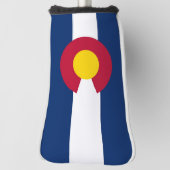 Golfputter Hoesje met vlag van Colorado, Verenigde Golfheadcover (Draai 90)