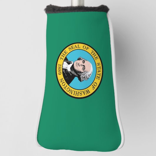 Golfputter Hoesje met vlag van de staat Washington Golfheadcover (Draai 90)