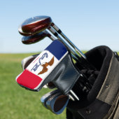 Golfputter Hoesje met vlag van Iowa, Verenigde Sta Golfheadcover (Insitu)