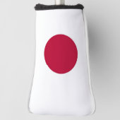 Golfputter Hoesje met vlag van Japan Golfheadcover (Draai 90)