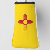Golfputter Hoesje met vlag van New Mexico, Verenig Golfheadcover (Draai 90)