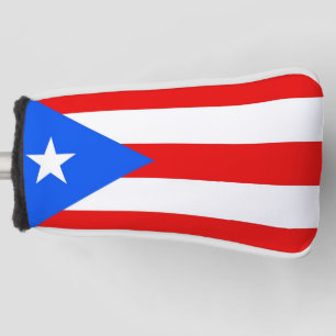 Golfputter Hoesje met vlag van Puerto Rico, Vereni Golfheadcover
