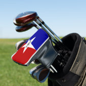 Golfputter Hoesje met vlag van San Antonio, Vereni Golfheadcover (Insitu)