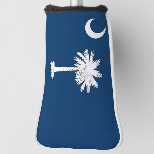Golfputter Hoesje met vlag van South Carolina, Ver Golfheadcover (Draai 90)