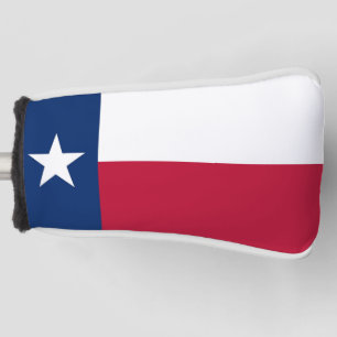 Golfputter Hoesje met Vlag van Texas, Verenigde St Golfheadcover