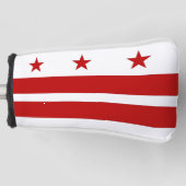 Golfputter Hoesje met vlag van Washington DC, Vere Golfheadcover (Voorkant)