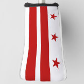 Golfputter Hoesje met vlag van Washington DC, Vere Golfheadcover (Draai 90)