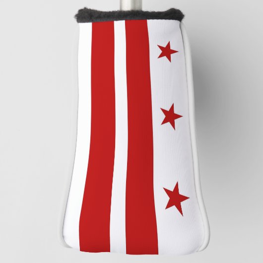 Golfputter Hoesje met vlag van Washington DC, Vere Golfheadcover (Draai 90)