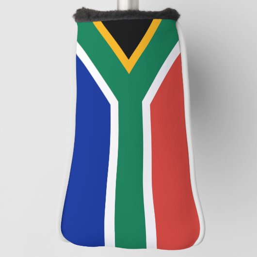 Golfputter Hoesje met vlag van Zuid-Afrika Golfheadcover (Draai 90)
