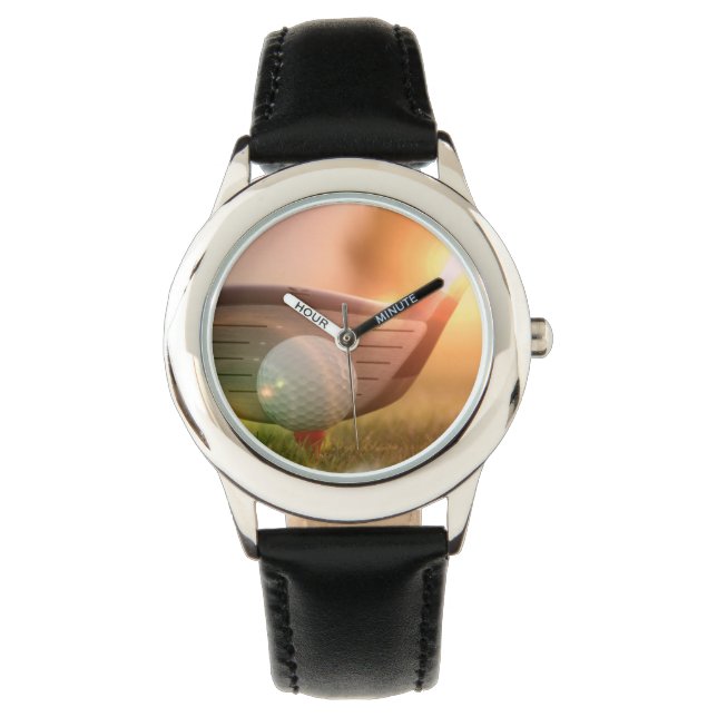 golfputter horloge (Voorkant)