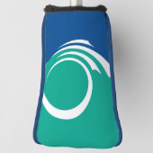 Golfputterhoes met vlag van Ottawa, Canada Golfheadcover (Draai 90)
