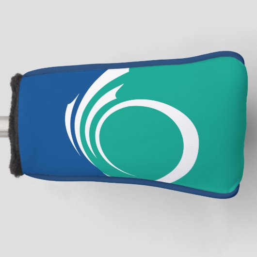 Golfputterhoes met vlag van Ottawa, Canada Golfheadcover (Voorkant)