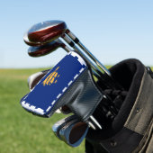Golfputterhoes met vlag van Quebec City, Canada Golfheadcover (Insitu)