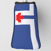 Golfputterhoes met vlag van Toronto, Canada Golfheadcover (Draai 90)