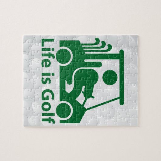 Golfpuzzel. Legpuzzel (Horizontaal)