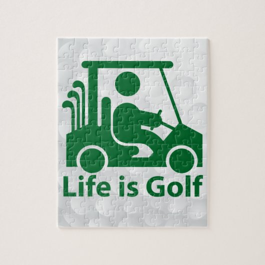Golfpuzzel. Legpuzzel (Verticaal)