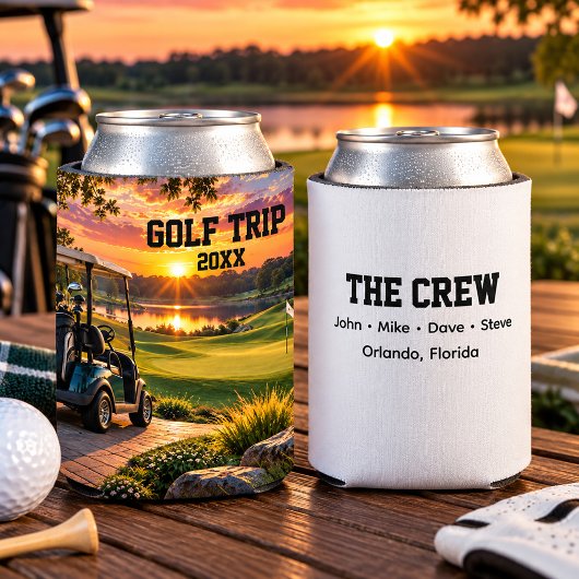 Golfreis Crew Kan Koeler Aangepaste Golf Uitstap