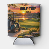 Golfreis Crew Kan Koeler Aangepaste Golf Uitstap (Voorkant)