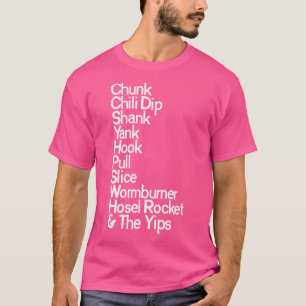 Golfs Dirty Words T-shirt