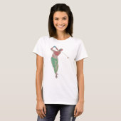 Golfschommel  t-shirt (Voorkant volledig)