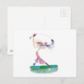 Golfschommel, Tony Fernandes Briefkaart (Voorkant / Achterkant)