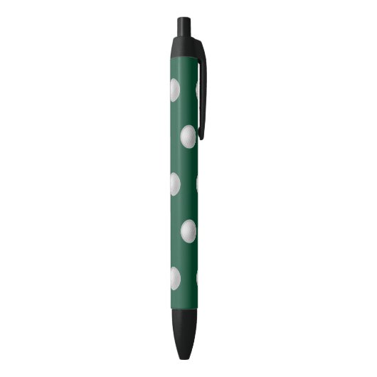 Golfschrijfpens Zwarte Inkt Pen (Achterkant (Verticaal))