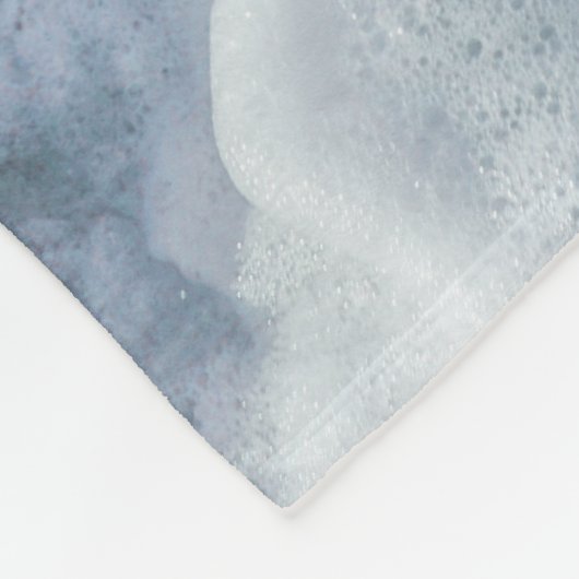  golfschuim fleece deken (Hoek)