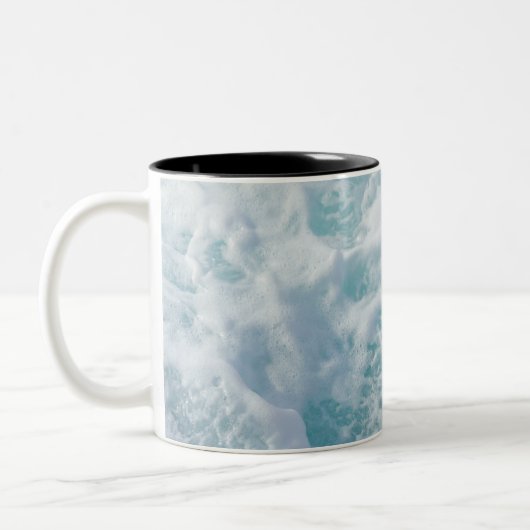  golfschuim tweekleurige koffiemok (Links)