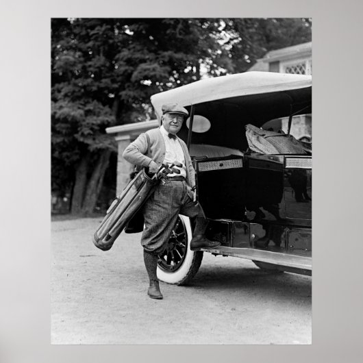 Golfsenator, jaren 20 poster (Voorkant)