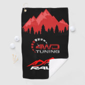 Golfservice Rav4 Golfhanddoek (Insitu)