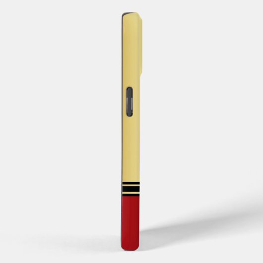 Golfsilhouet Golfer, Bal personaliseren Case-Mate iPhone Case (Achterkant / Rechts)