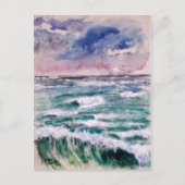 golfslag briefkaart (Voorkant)