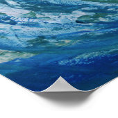 Golfslag van de Oceaan Poster (Hoek)