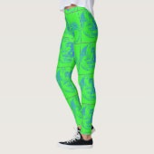 golfslagzeemeermin groen leggings (Links)