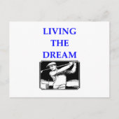 golfspel briefkaart (Voorkant)