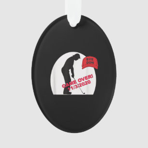 Golfspel is over grappige anti-trump ornament