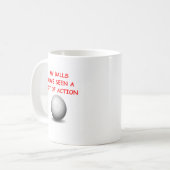 golfspel koffiemok (Voorkant links)