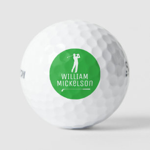 Golfspeler Bal Met Zijn Naam