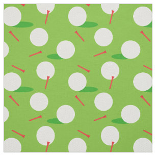 Golfspeler Ballen, T - shirts en holes Plezier Stof