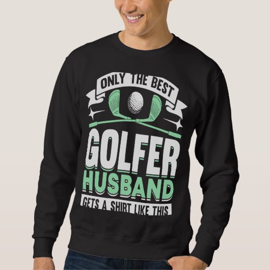 Golfspeler Coach Golfer Husband 4 Trui (Voorkant)